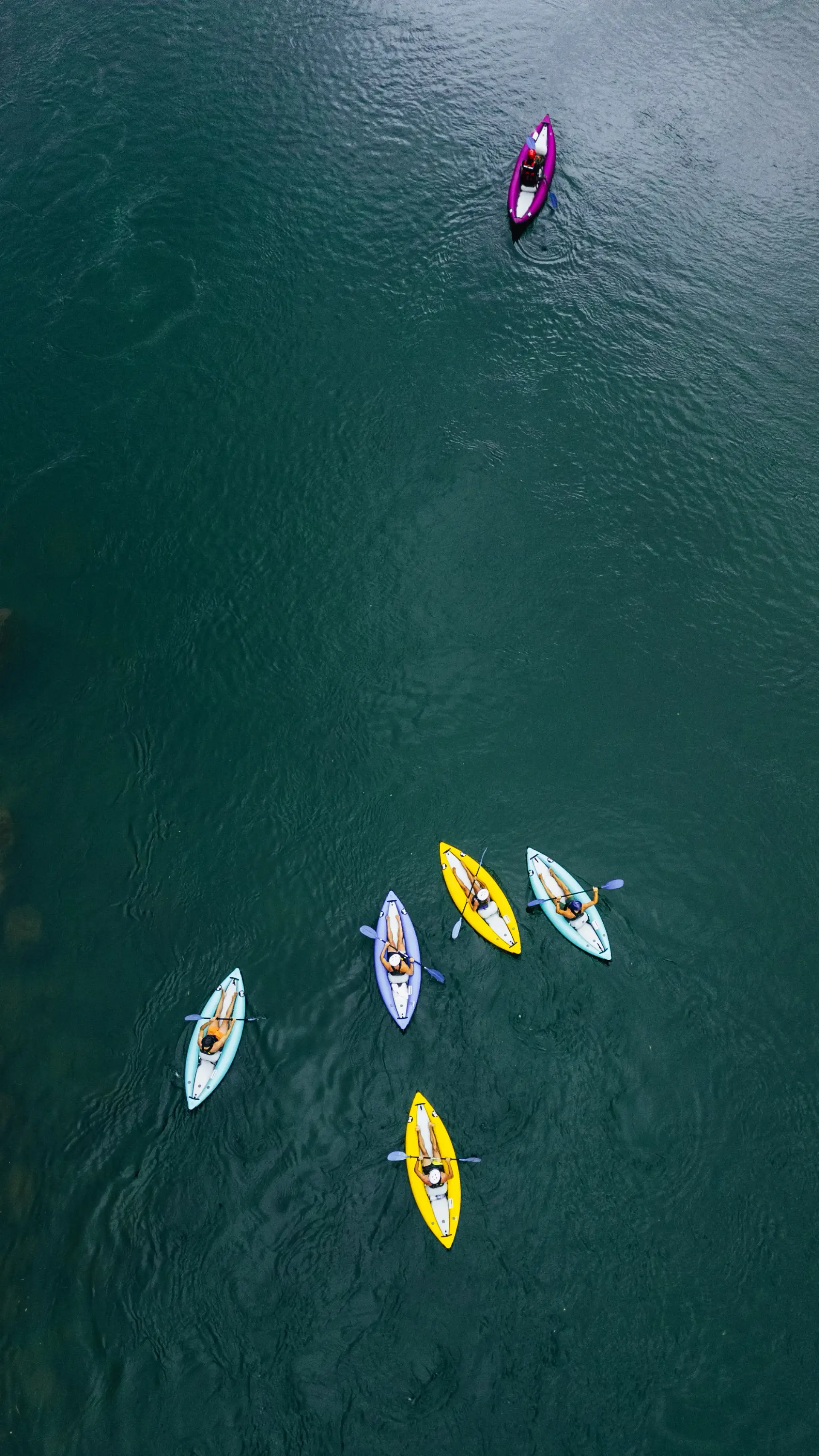 Navua River drone shot